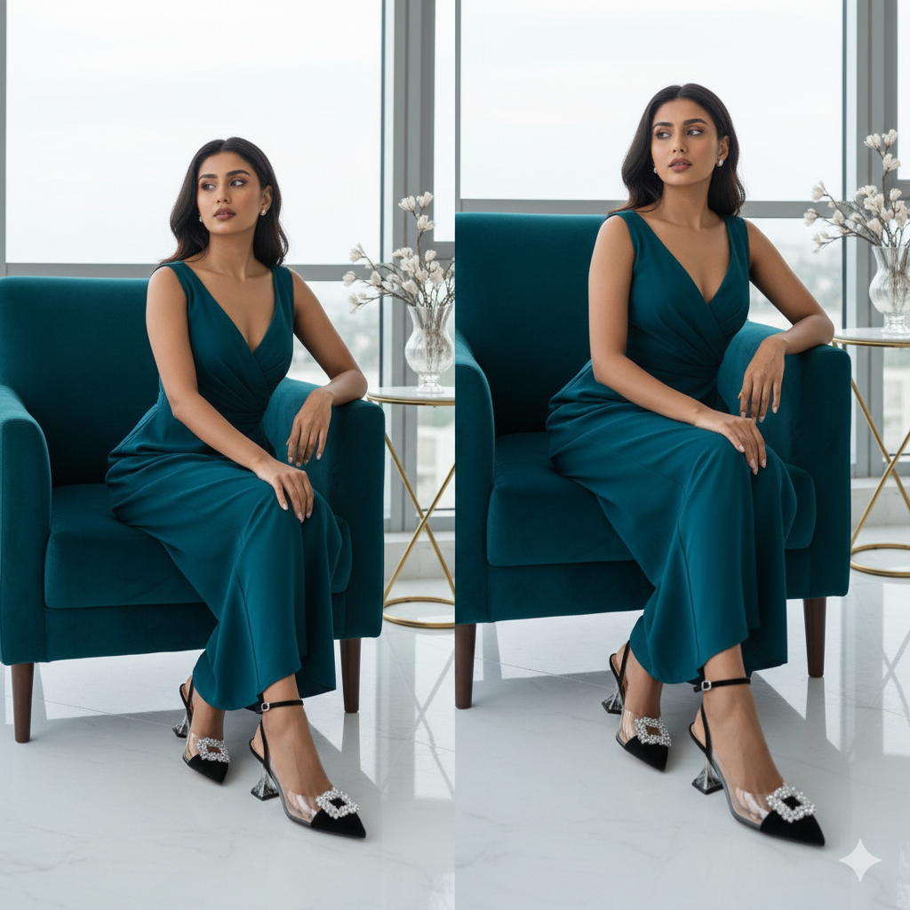 Sheikha Signature Crystal Queen Heel