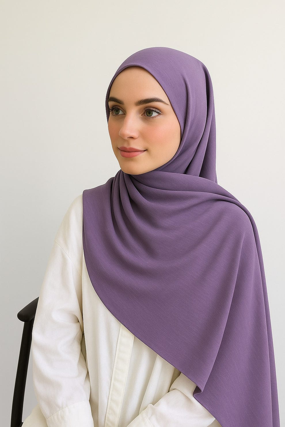 Turkish Lawn Hijab – Dusty Mauve