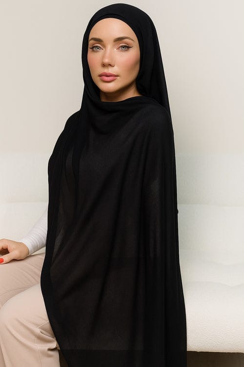 Model Hijab- Black