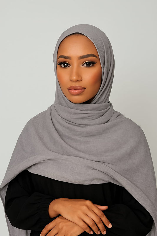 Modal Hijab - Grey