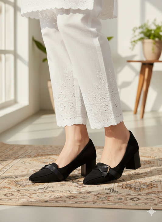 Black Malika Classic Pumpi