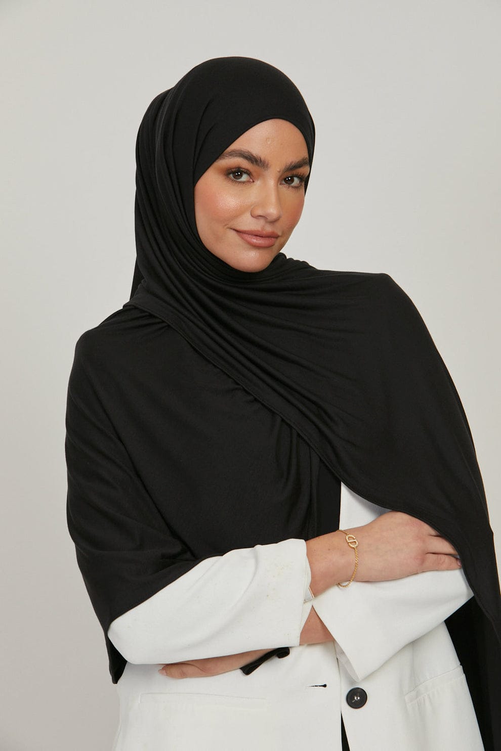 Black Jersey Hijab