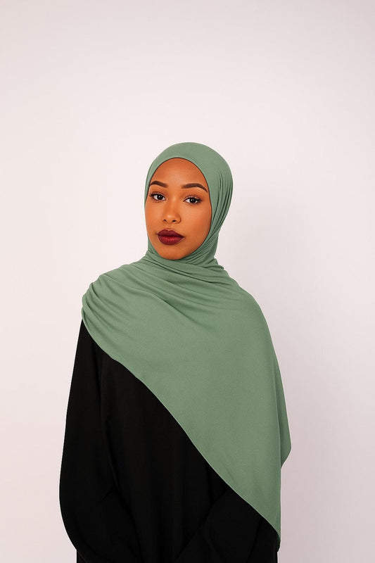 Sage Green Jersey Hijab