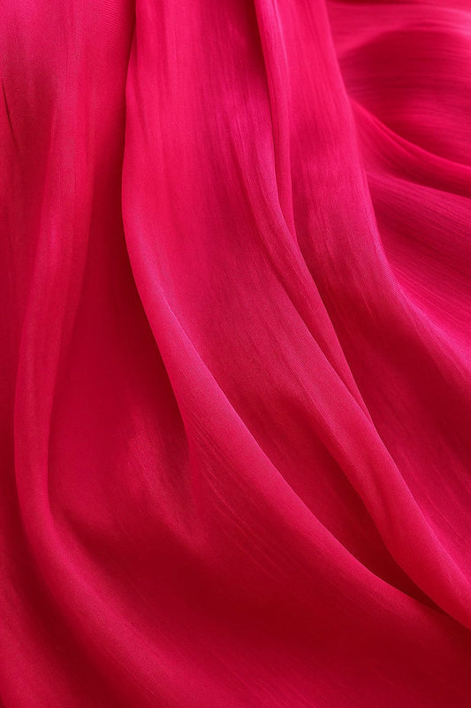 Luxury Silk-Magenta Pink