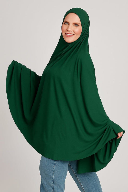 Makhna Hijab- Dark Green