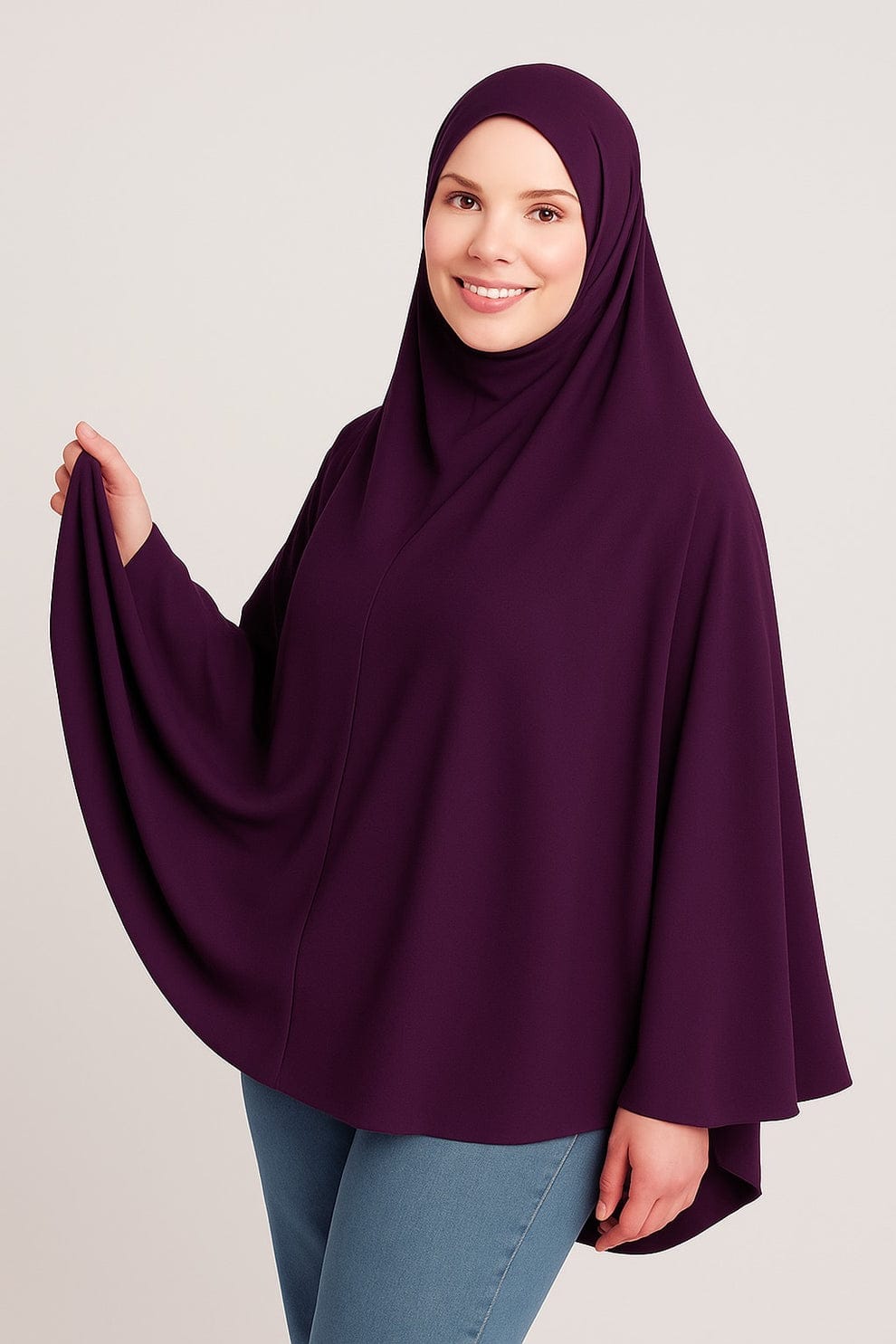 Makhna Hijab- Purple