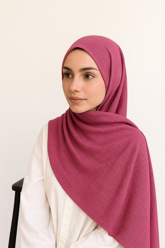 Turkish Lawn Hijab – Pink