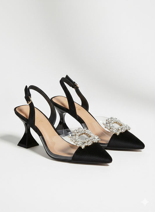 Sheikha Signature Crystal Queen Heel